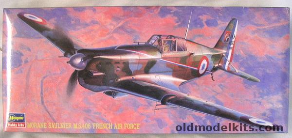 Hasegawa 1/72 Morane Saulnier M.S. 406 French Air Force, AP19 plastic model kit